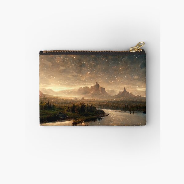 Item preview, Dreamy Starlight Vista Outdoor Magical Landscape Fantasy designed and sold by FunWearVM.