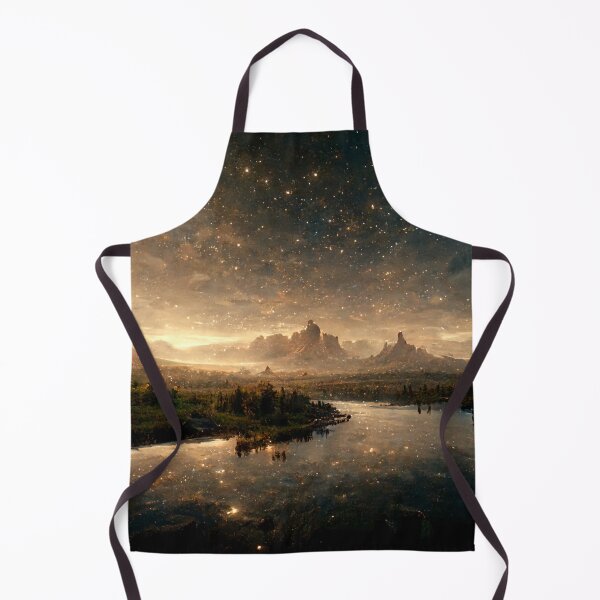 Item preview, Dreamy Starlight Vista Outdoor Magical Landscape Fantasy designed and sold by FunWearVM.