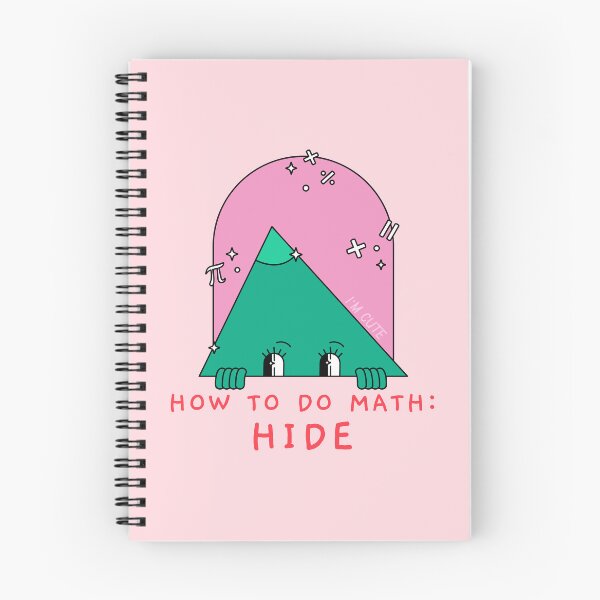 Item preview, How to do math, hide designed and sold by KonichiwaCutie.