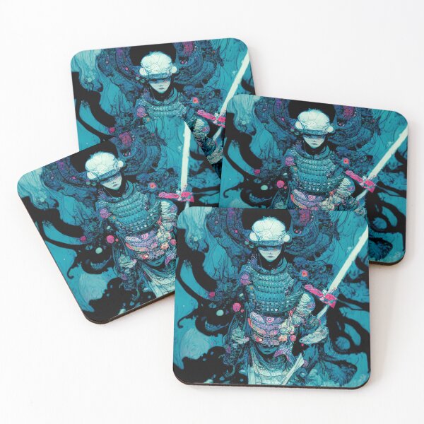 Item preview,  Water Samurai  Tecno Noir Cyber Punk Demon Hunter designed and sold by esotericorigins.