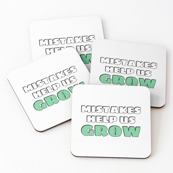 Item preview, Mistakes Help Us Grow   designed and sold by Inspirationmotivation.