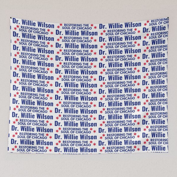 Item preview, Willie Wilson for Mayor (Restoring the Soul of Chicago) designed and sold by WigPuff.