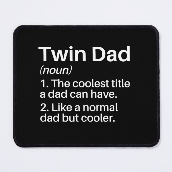 Item preview, Twin Dad Funny Definition: Twin Dad Gift - Father of Two designed and sold by Adexyl.