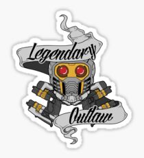 Legendary Outlaw Sticker