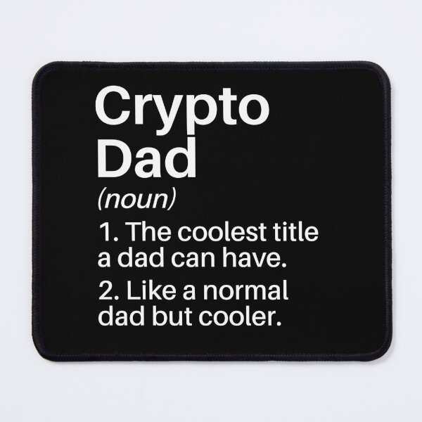 Item preview, Crypto Dad Funny Definition: Cryptography Dad Gift - Cryptographer Cryptocurrency designed and sold by Adexyl.