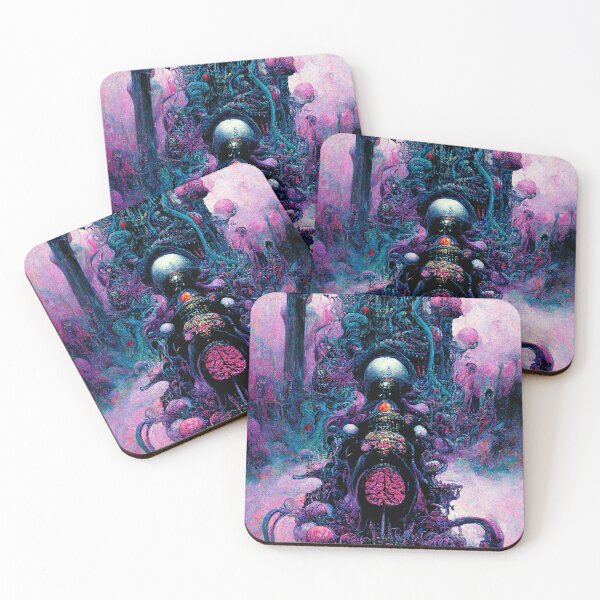 Item preview, Deaf Hemorage Tecno Noir Cyber Punk Demon Hunter designed and sold by esotericorigins.