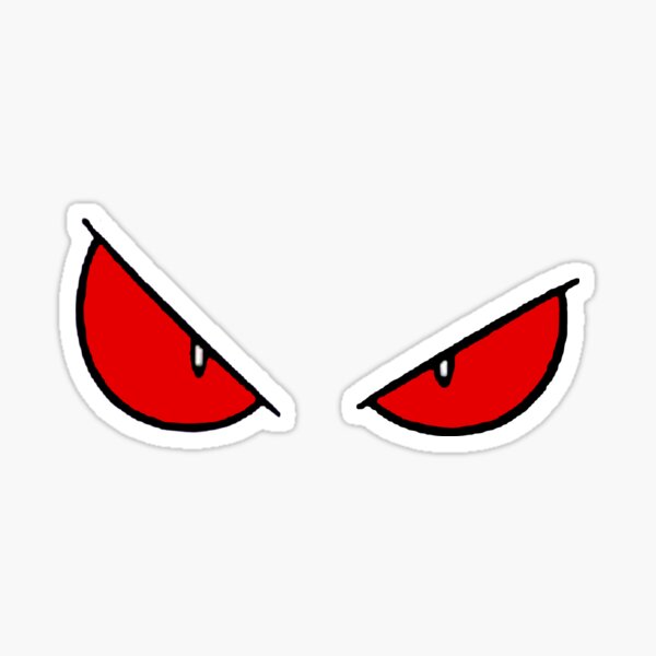 Mean look Sticker
