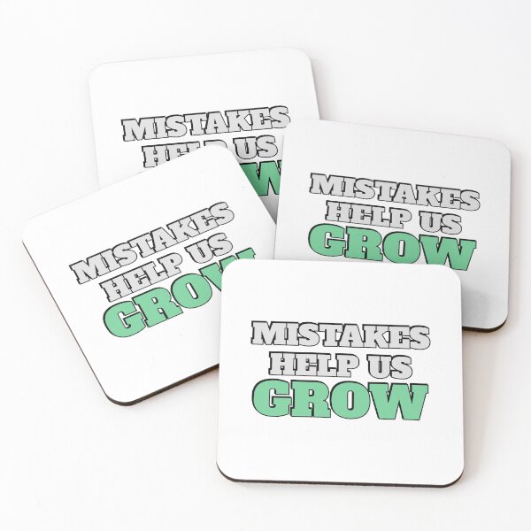 Item preview, Mistakes Help Us Grow   designed and sold by Inspirationmotivation.