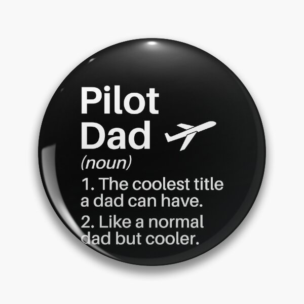 Item preview, Pilot Dad Funny Definition: Aviator Dad Gift - Pilot Aviation Worker designed and sold by Adexyl.