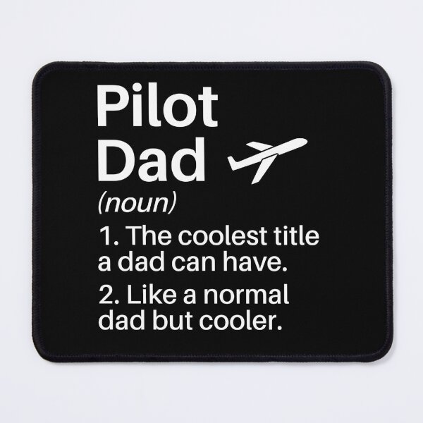 Item preview, Pilot Dad Funny Definition: Aviator Dad Gift - Pilot Aviation Worker designed and sold by Adexyl.