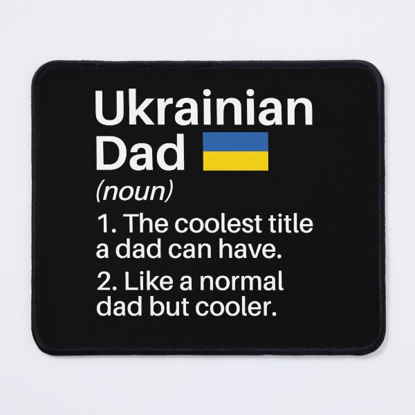 Item preview, Ukrainian Dad Funny Definition: Ukraine Dad Gift - Ukrainian Father designed and sold by Adexyl.