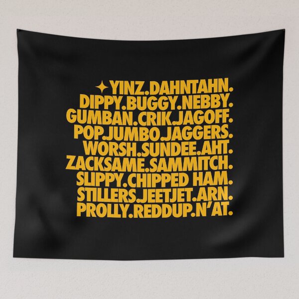 Item preview, BURGH SPEAK (*ORIGINAL DESIGN*) designed and sold by crowbarr.