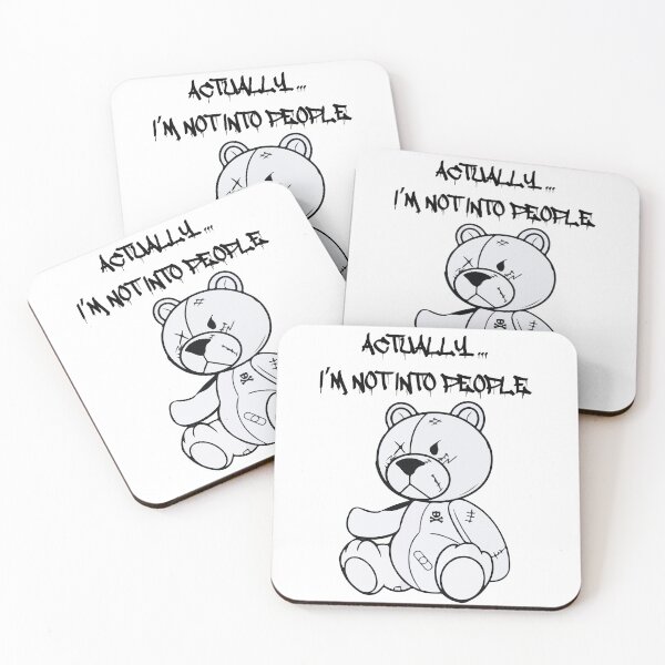 Item preview, ACTUALLY I'M NOT INTO POEPLE designed and sold by -DEEWOLF-.