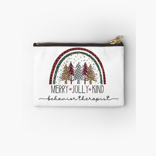 Item preview, Behavior Therapist Merry Jolly Kind Christmas Design for RBT, Registered Behavior Technician designed and sold by VisionaryABA.