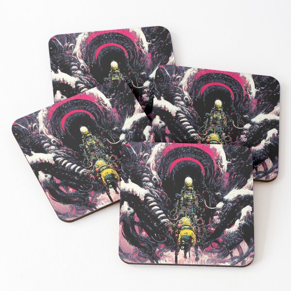 Item preview, Time Lord Samurai  Tecno Noir Cyber Punk Demon Hunter designed and sold by esotericorigins.