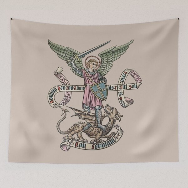 Item preview, St Michael the Archangel San Michele Archangelo designed and sold by AMDG Line.
