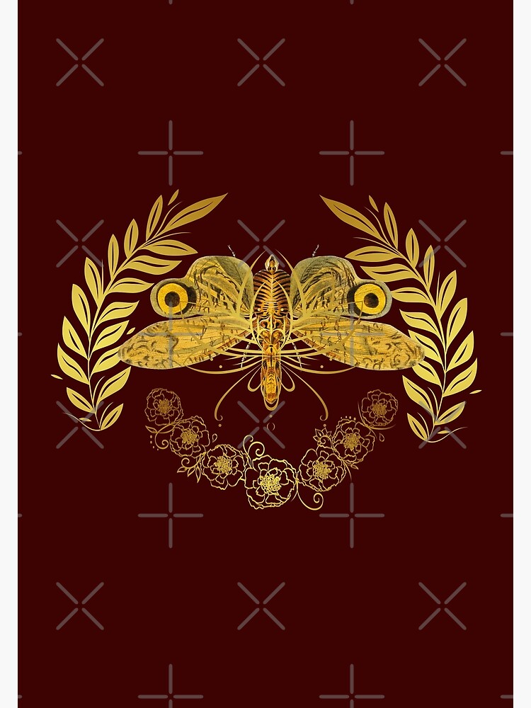 "Aesthetic Flowers and Butterfly " Poster for Sale by BellaPixel