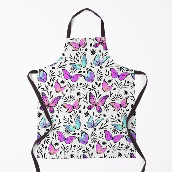 Item preview, Butterflies - Pink and Blue designed and sold by Marie Funseth.
