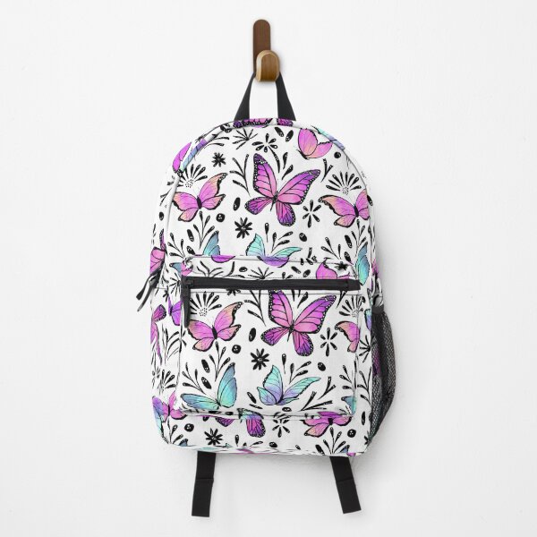 Item preview, Butterflies - Pink and Blue designed and sold by Marie Funseth.