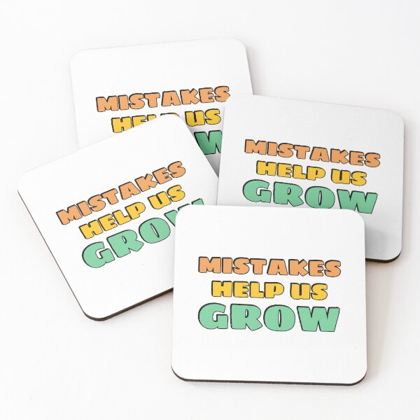 Item preview, Mistakes Help Us Grow  designed and sold by Inspirationmotivation.