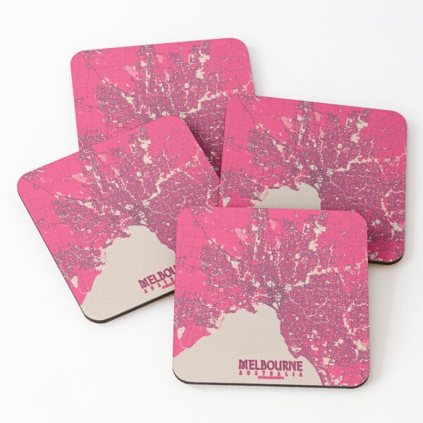 Item preview, Melbourne City Map of Australia - Blossom designed and sold by deMAP.