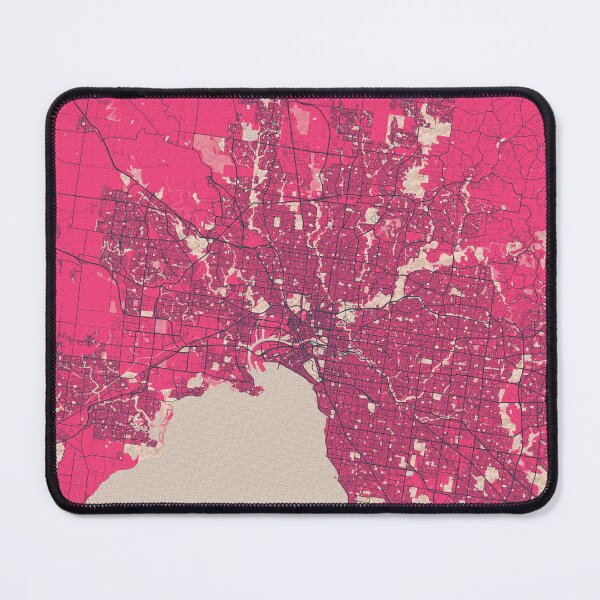 Item preview, Melbourne City Map of Australia - Blossom designed and sold by deMAP.