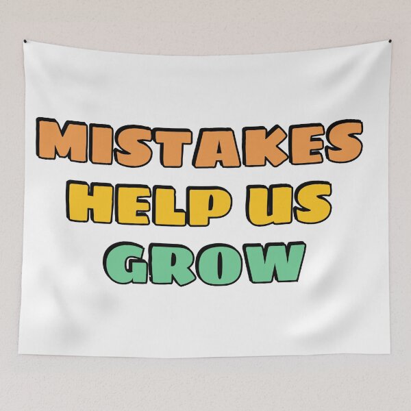 Item preview, Mistakes Help Us Grow   designed and sold by Inspirationmotivation.