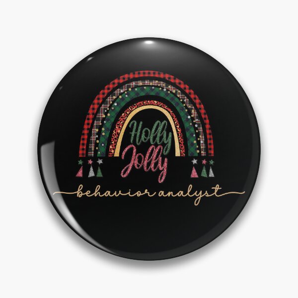 Item preview, Behavior Analyst Merry Jolly Kind Christmas Design for BCBA designed and sold by VisionaryABA.