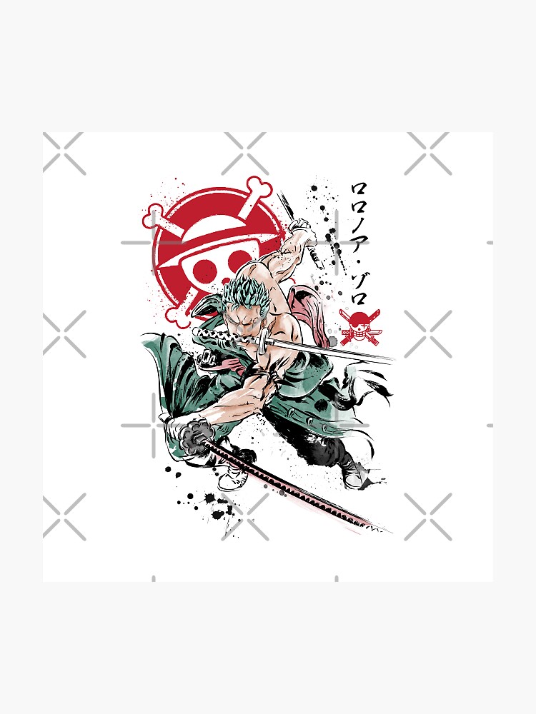 one-piece-post-time-skip-zoro-sticker-for-sale-by-setsujoku-redbubble