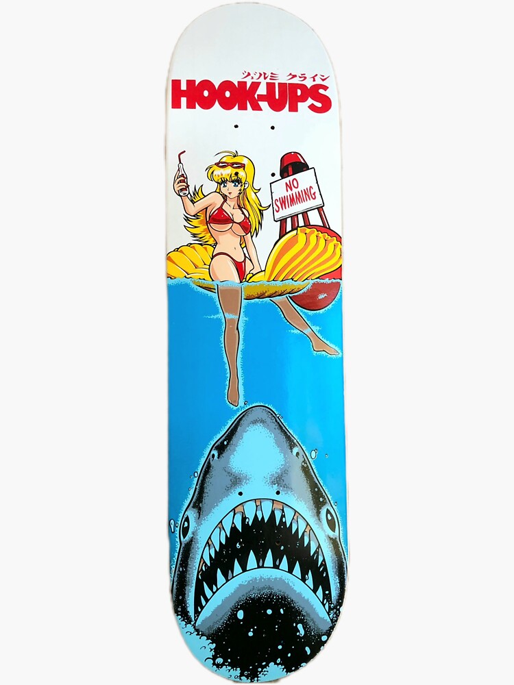 Hook-Ups HookUps Skateboards Sticker for Sale by am61811