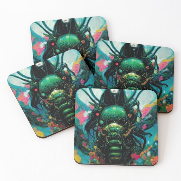 Artikelvorschau, Hive Queen Tecno Noir Cyber Punk Dämonenjäger entworfen und verkauft von esotericorigins.