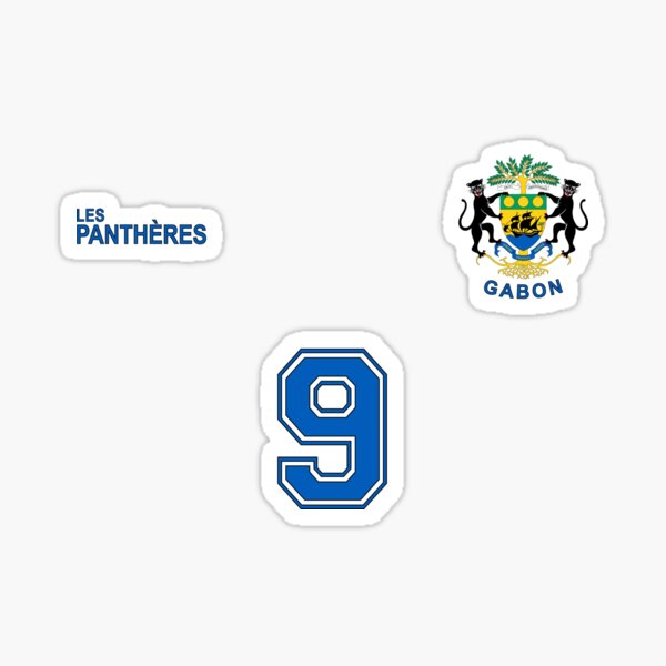 9 - number 9 - jersey number for sportsteam' Sticker