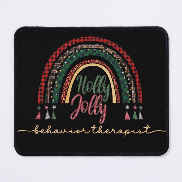 Item preview, Behavior Therapist Merry Jolly Kind Christmas Design for RBT, Registered Behavior Technician designed and sold by VisionaryABA.