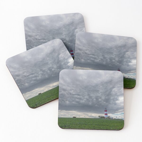 Item preview, Stormy Sky over Happisburgh Lighthouse designed and sold by cmm1234.