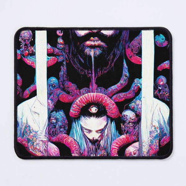 Item preview, Goat Wizard  Pirate Samurai  Tecno Noir Cyber Punk Demon Hunter designed and sold by esotericorigins.