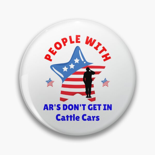 Item preview, people ar's don't get in cattle cars, funny people with ar's classic designed and sold by Trucker10.