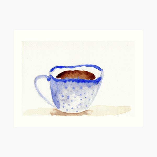 A delicious hot beverage? Art Print