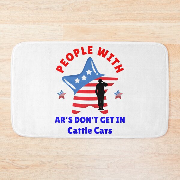 Item preview, people ar's don't get in cattle cars, funny people with ar's classic designed and sold by Trucker10.