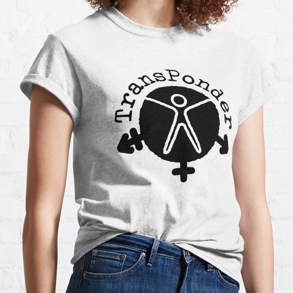TransPonder Logo Black Classic T-Shirt