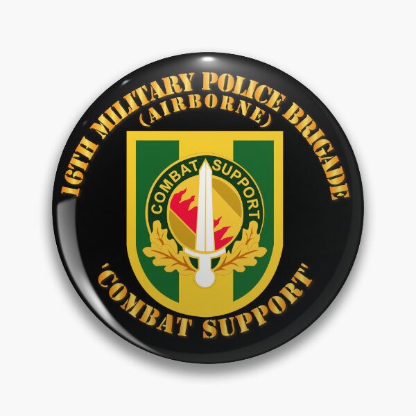 Artikelvorschau, Armee - Flash - 16. MP Bde mit DUI entworfen und verkauft von Military Insignia Products.