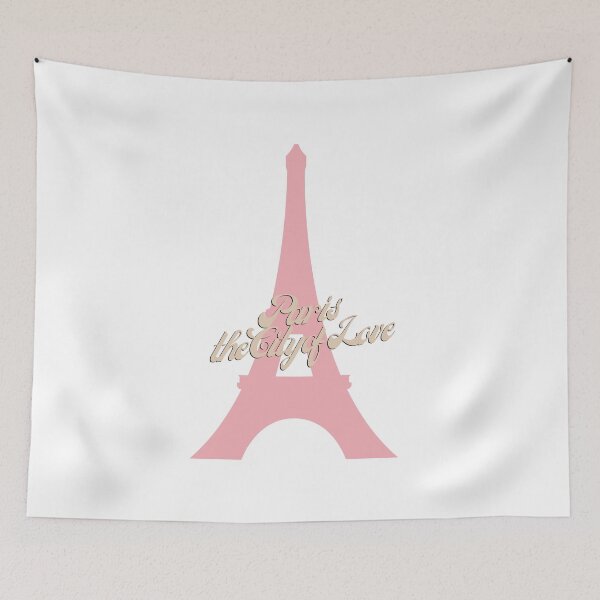Item preview, Eiffel Tower in Pink Paris designed and sold by nisscreations.