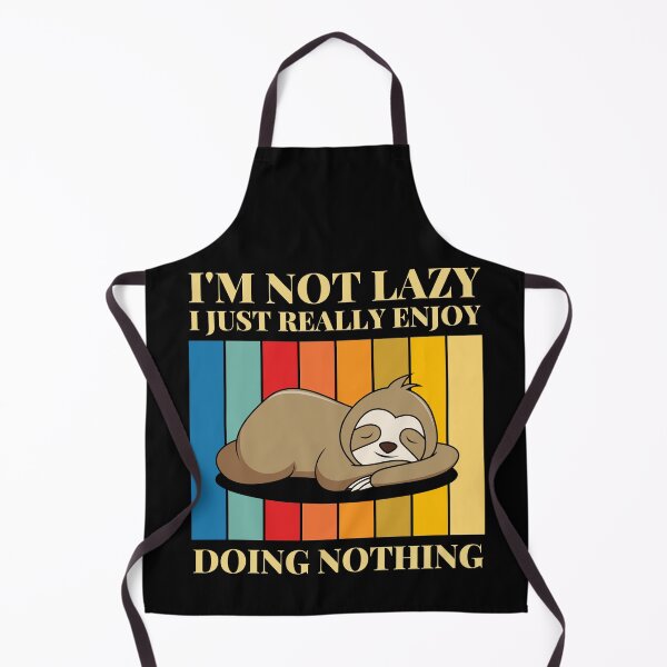Item preview, I'm Not Lazy I Just Really Enjoy Doing Nothing vintage sloth lovers designed and sold by Kezichy.