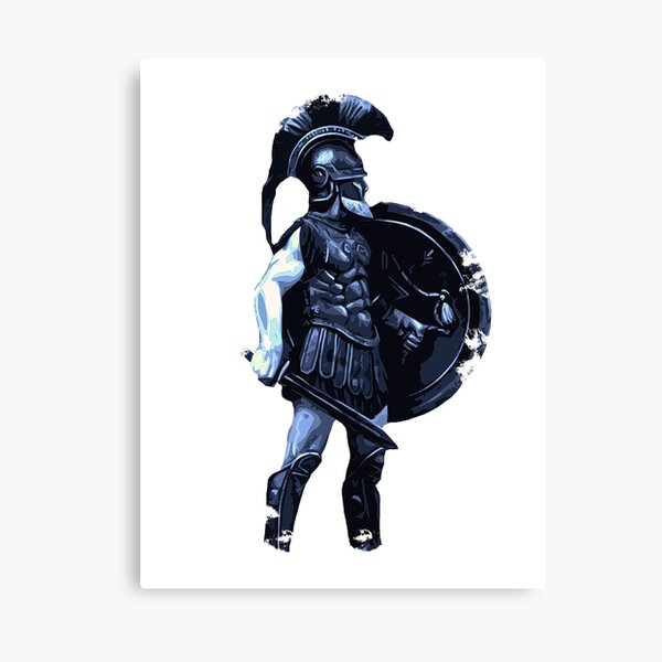 Spartan Warrior Canvas Print