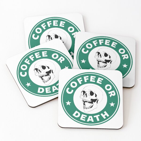 Item preview, Coffee or Death designed and sold by SCRD.