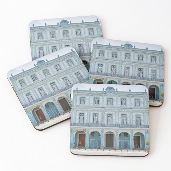 Item preview, Colorful Cuban Building - Watercolor Style designed and sold by WWWC2288.