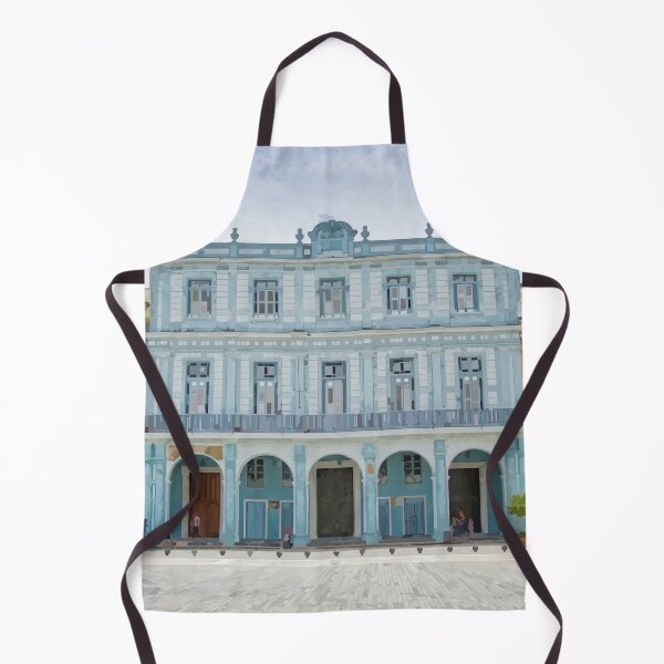 Item preview, Colorful Cuban Building - Watercolor Style designed and sold by WWWC2288.