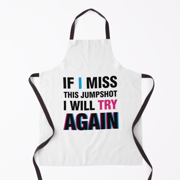 Item preview, If i miss this jumpshot i will try again glitch black text designed and sold by bolkibox.