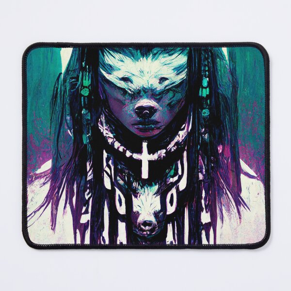 Item preview, Trixter Shaman Tecno Noir Cyber Punk Demon Hunter designed and sold by esotericorigins.