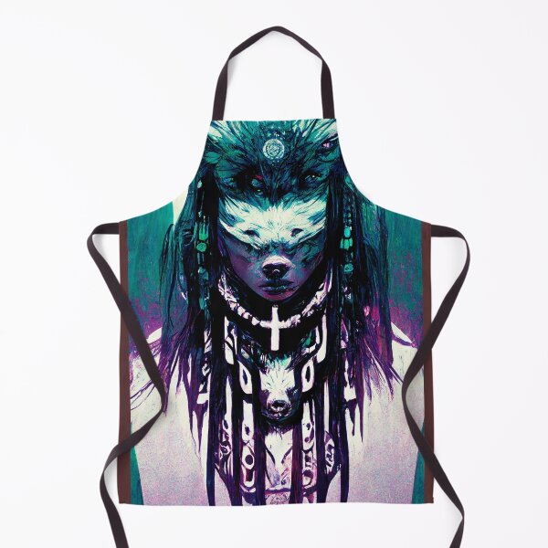 Item preview, Trixter Shaman Tecno Noir Cyber Punk Demon Hunter designed and sold by esotericorigins.