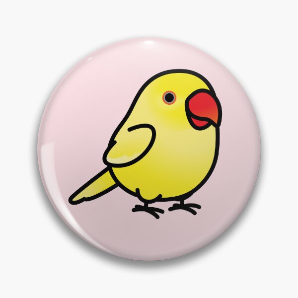 Item preview, Chubby Yellow Lutino Indian Ringneck Parakeet - Female designed and sold by birdhism.